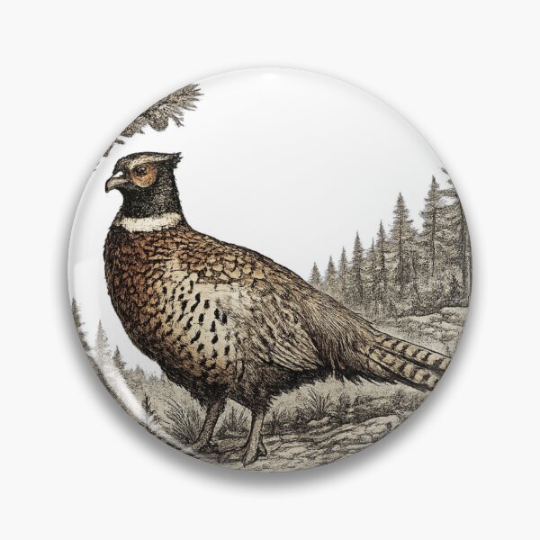 Item preview, Pheasant Wilderness designed and sold by KrungiT Design .