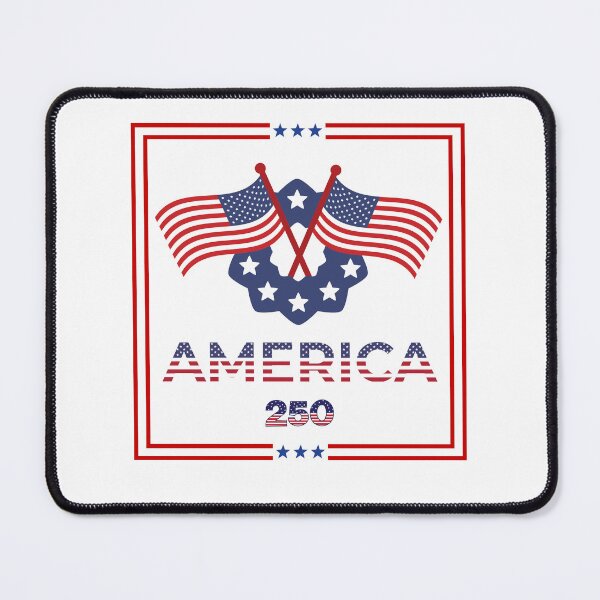 Item preview, America 250 Patriotic USA Flag Emblem Design – 1776–2026 American Independence Anniversary Graphic designed and sold by OmCollections.