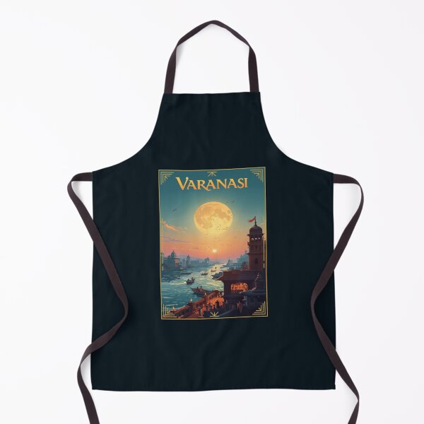 Item preview, Varanasi Vibes ver 7– Sacred Streets & Timeless Soul | Spiritual India Merch designed and sold by mndesignworx.