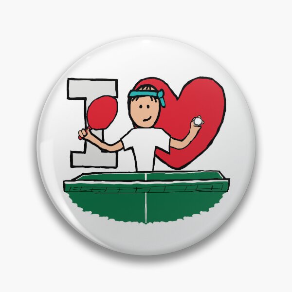 Item preview, I Love Table Tennis designed and sold by Mark-Ewbie.