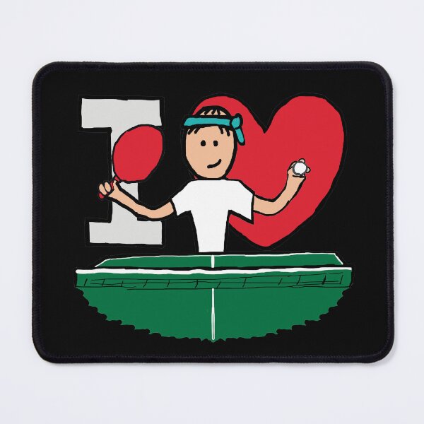 Item preview, I Love Table Tennis designed and sold by Mark-Ewbie.