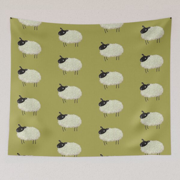 Item preview, Happy Little Sheep designed and sold by SophieCorrigan.