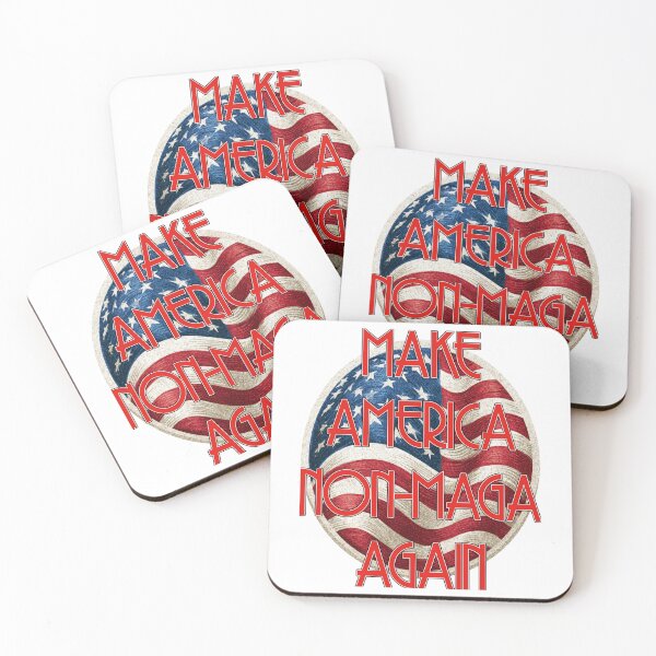 Item preview, Make America Non-MAGA Again | Patriotic American Flag Political Statement Design designed and sold by Ignorant-Artist.