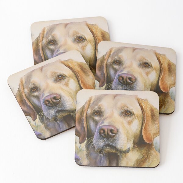 Item preview, digital artistic impression of a family labrador dog designed and sold by alcame-photo.