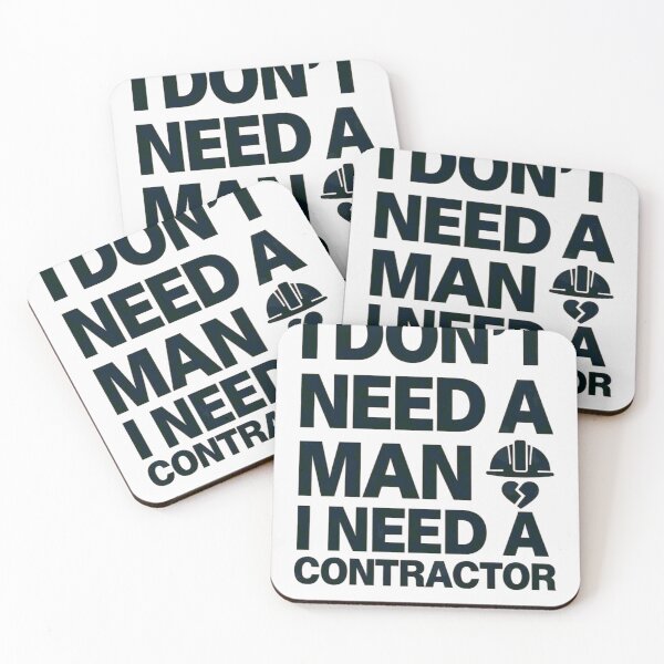 Item preview, I Don't Need A Man I Need A Contractor | Funny Wife Marriage Humor Shirt designed and sold by Petringo.