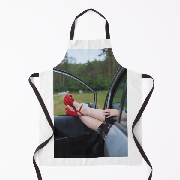 Item preview, Legs in Red High Heels Out Car Window Summer Lifestyle Concept designed and sold by TatinkaArtskill.