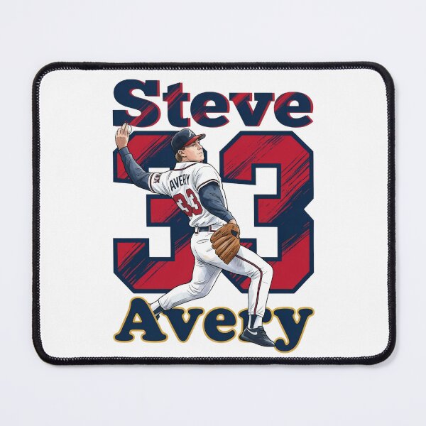Item preview, Retro Steve Avery 33 - Atlanta Baseball designed and sold by Thogan0416.