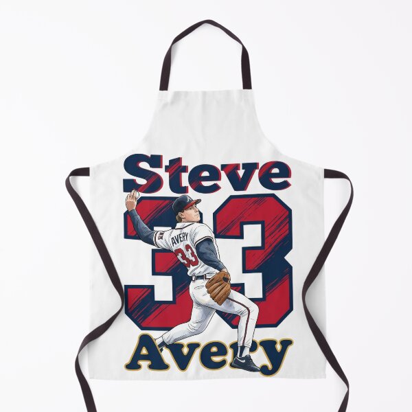 Item preview, Retro Steve Avery 33 - Atlanta Baseball designed and sold by Thogan0416.