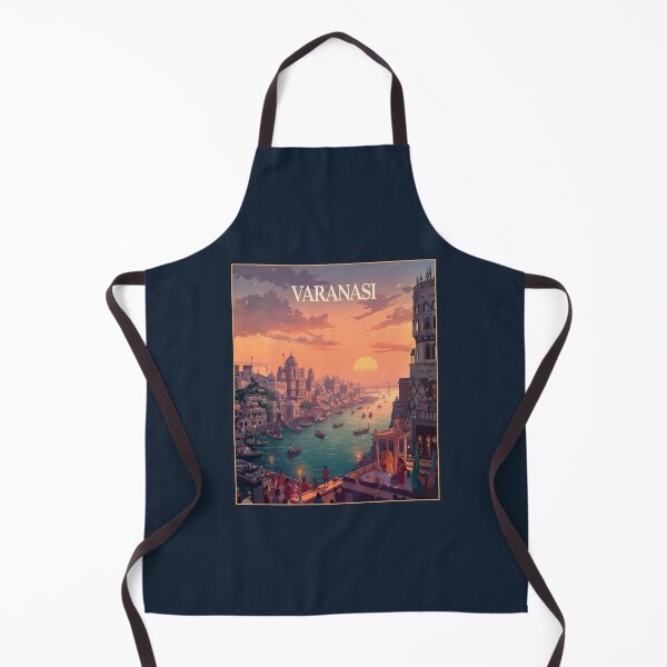 Item preview, Copy of Varanasi Vibes ver 8– Sacred Streets & Timeless Soul | Spiritual India Merch designed and sold by mndesignworx.