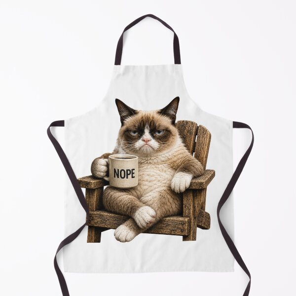 Item preview, Nope Cat | Grumpy Cat Coffee Mug Funny Cat Humor designed and sold by HippyRikky.