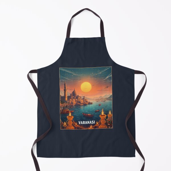 Item preview, Varanasi Vibes ver 2– Sacred Streets & Timeless Soul | Spiritual India Merch designed and sold by mndesignworx.