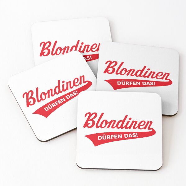 Item preview, Blondes Are Allowed To Do That! (Blonde / Blonde / Lettering / V2 / Red) designed and sold by MrFaulbaum.