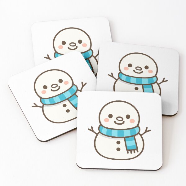 Item preview, Happy Snowman - Winter Holiday Sticker designed and sold by foryouandyours.