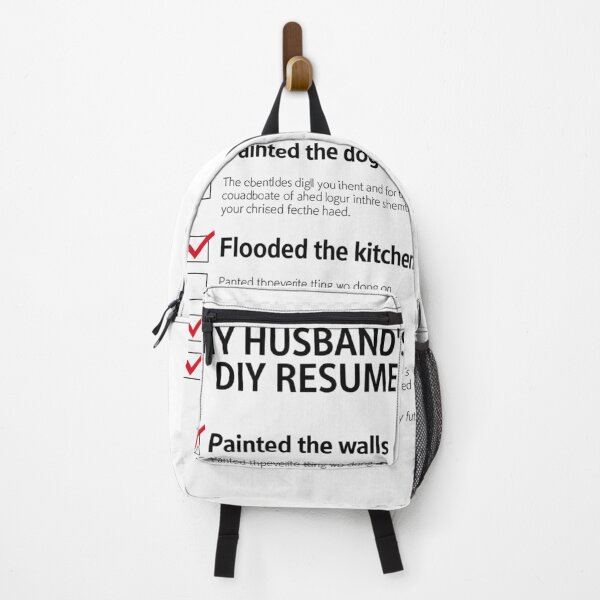 Item preview, My Husband's DIY Resume | Funny Wife Marriage Checklist Humor Gift designed and sold by Petringo.
