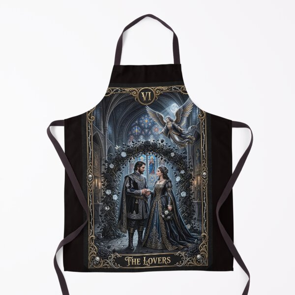 Item preview, The Lovers -Major Arcana tarot card designed and sold by Studio77-Gothic.