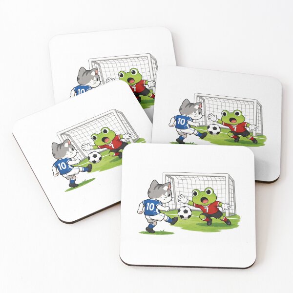 Item preview, Frog Saves the Goal designed and sold by QuirkNest Studio .