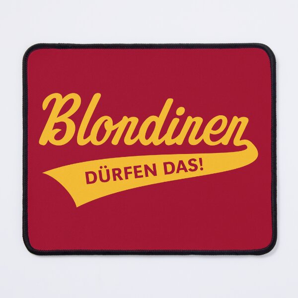 Item preview, Blondes Are Allowed To! (Blonde / Blonde / Lettering / V2 / Gold) designed and sold by MrFaulbaum.