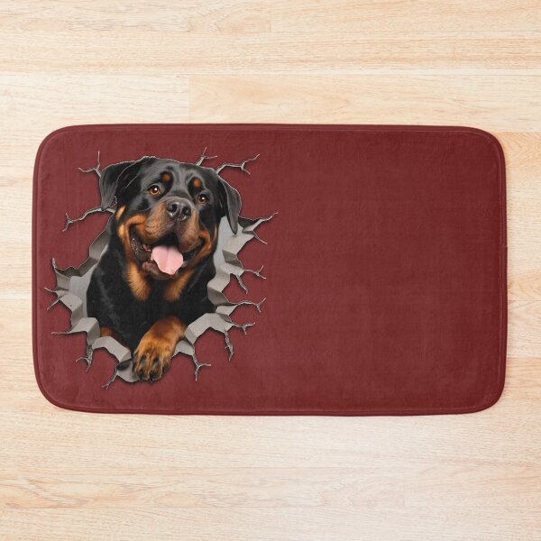 Item preview, Rottweiler dog, ragged hole designed and sold by orthodox-icon.