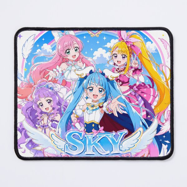 Item preview, Sky Precure Magical Heroes T-Shirt Design designed and sold by ArhaanFashions.