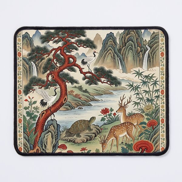 Item preview, Sipjangsaengdo – Korean Ten Symbols of Longevity designed and sold by K-Tradition.