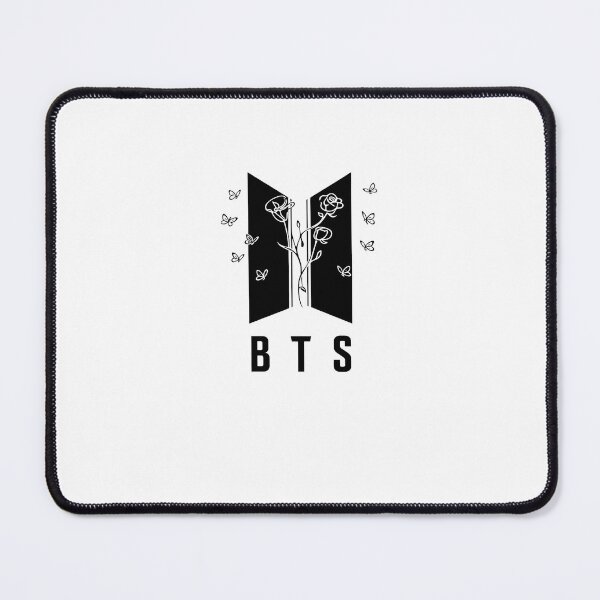 Item preview, BTS Floral Logo Shirt, Minimal Line Art Kpop Tee, Soft Aesthetic Fan Gift, Comfort Colors Shirt designed and sold by BerryHand.