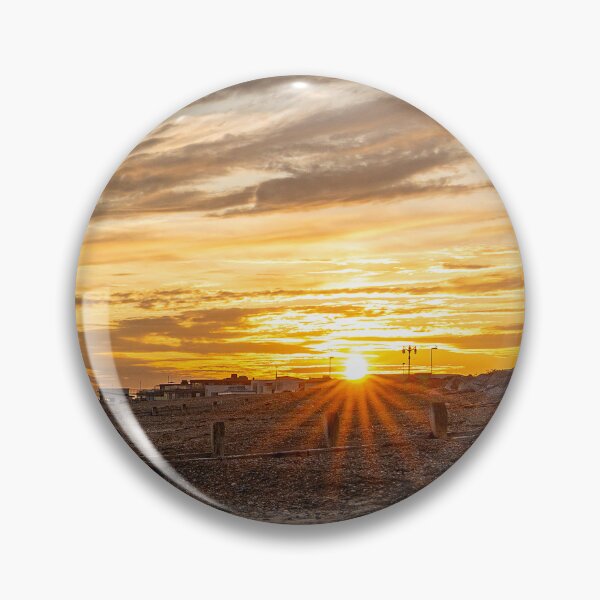 Item preview, Sunset over Worthing Beach. designed and sold by HazyApplePhoto.
