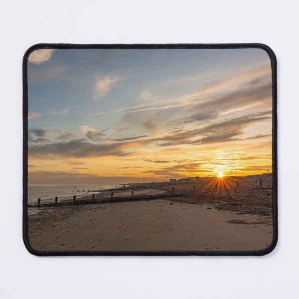 Item preview, Sunset over Worthing Beach. designed and sold by HazyApplePhoto.