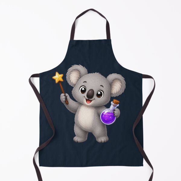 Item preview, Cute Kawaii Wizard Koala With Magic Wand designed and sold by Seculinator.