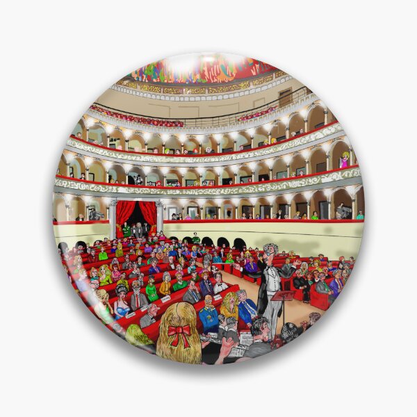Item preview, Verdi Theater jn Padova Italy designed and sold by artlumen.