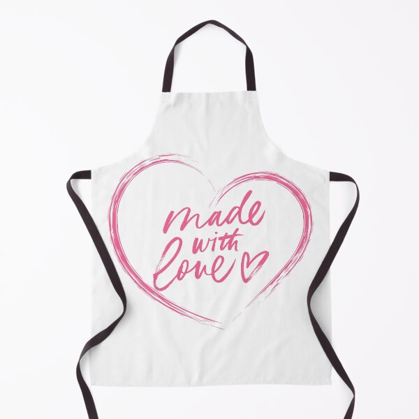 Item preview, Made With Love Pink Heart Cursive Love Design designed and sold by HYPNK.