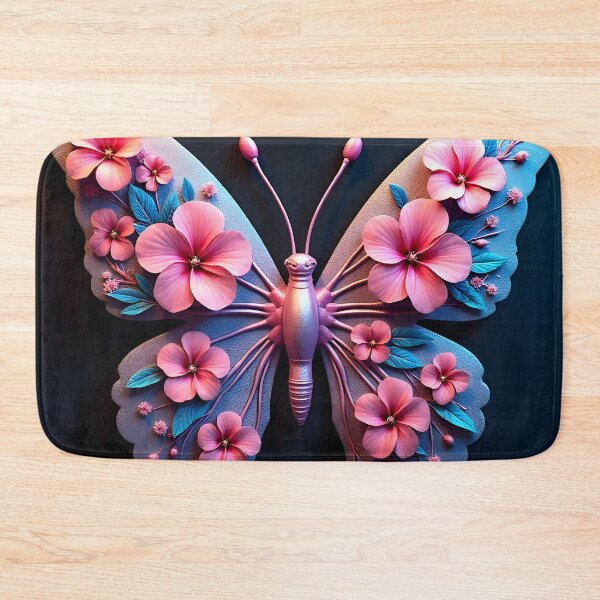 Item preview, Elegant Floral Butterfly Tropical Hibiscus Art designed and sold by Luna-Flow.