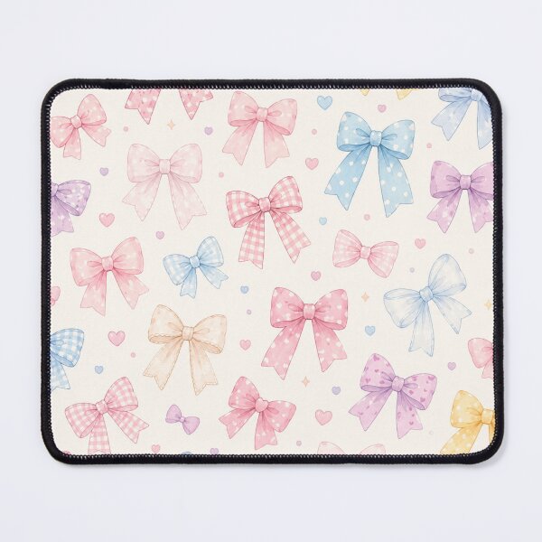 Item preview, Cute Pastel Bows Pattern designed and sold by 0606PM.