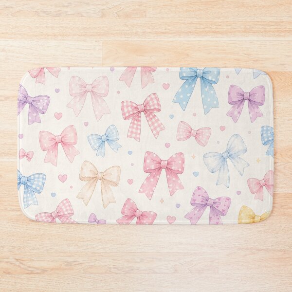 Item preview, Cute Pastel Bows Pattern designed and sold by 0606PM.