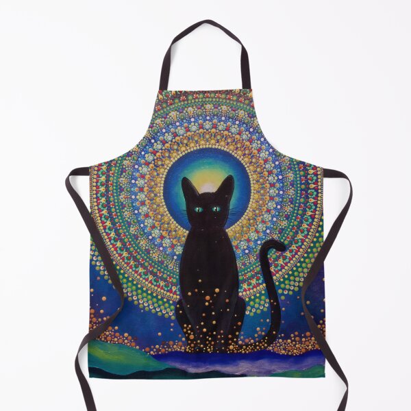 Item preview, Black Cat designed and sold by Deborah Malcolm Art.