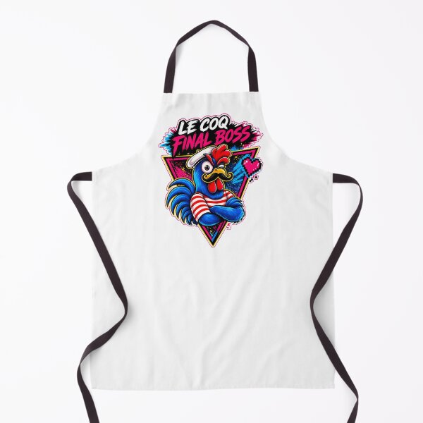 Item preview, Le Coq Final Boss – Retro French Rooster Gamer T-Shirt Design designed and sold by Ramona-Gliga.