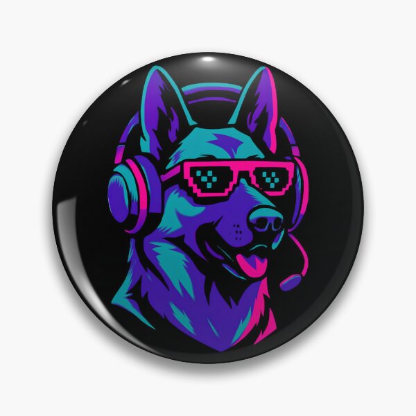 Item preview, GERMAN SHEPHERD GAMER designed and sold by IndieQuill .