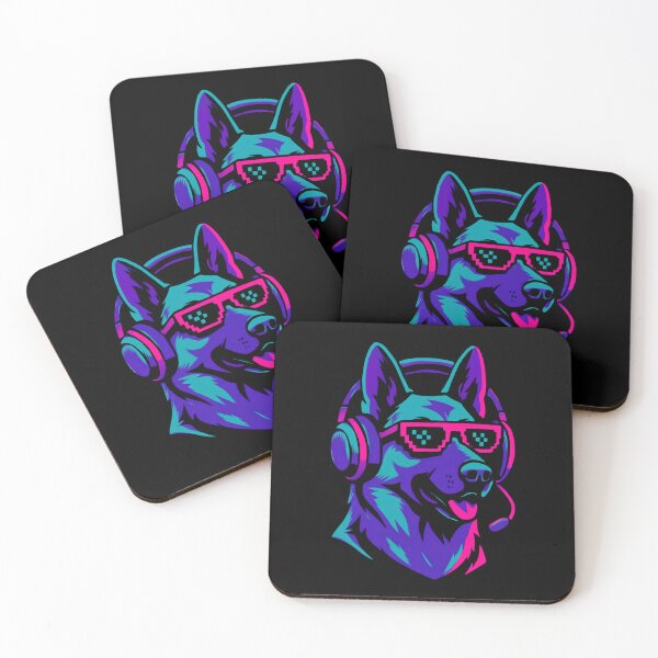 Item preview, GERMAN SHEPHERD GAMER designed and sold by IndieQuill .