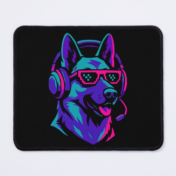 Item preview, GERMAN SHEPHERD GAMER designed and sold by IndieQuill .