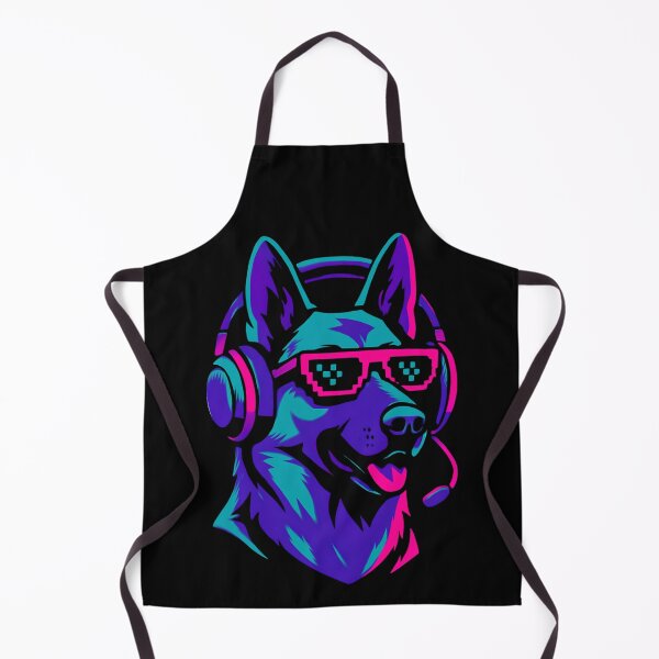 Item preview, GERMAN SHEPHERD GAMER designed and sold by IndieQuill .
