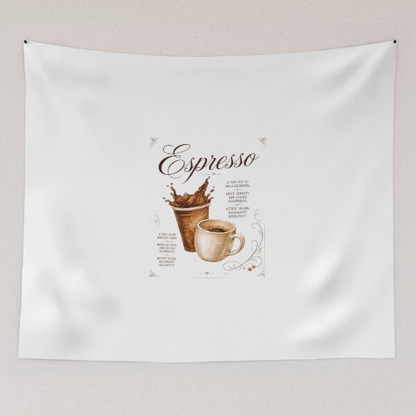 Item preview, Espresso Coffee Lover Vintage Coffee Design designed and sold by AveniaOficial.