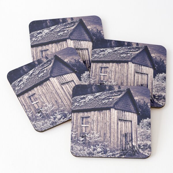 Item preview, Old Shed and Bicycle, Scotland designed and sold by heidipics.