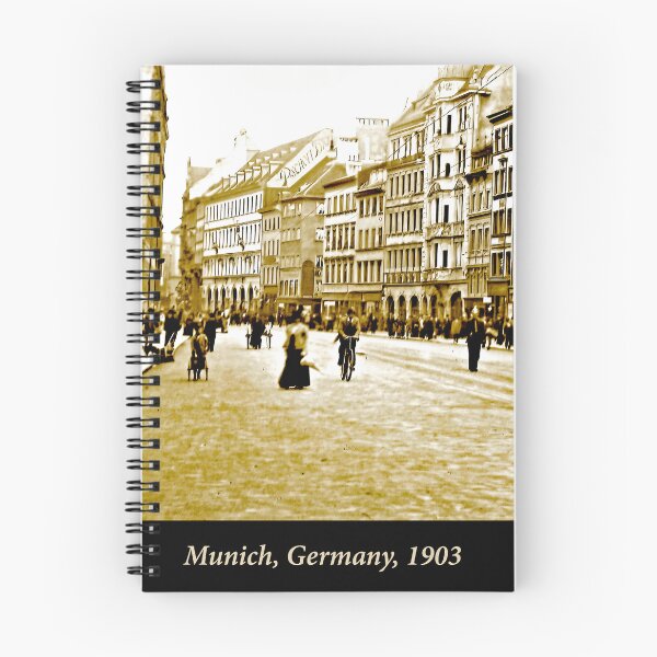 Item preview, Munich, Germany, Street Scene, 1903, Vintage Photograph designed and sold by AMacGPhilly.