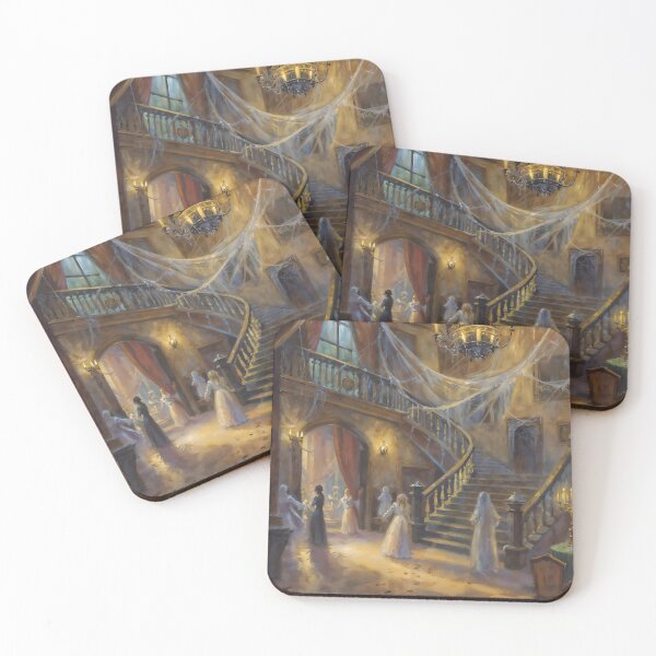 Item preview, Haunted Mansion Ball Ghost Gothic Victorian Art designed and sold by DarkHolyQueen.