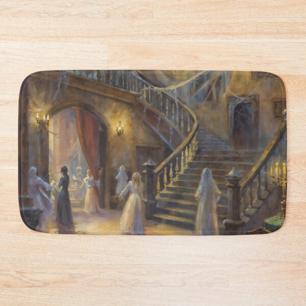 Item preview, Haunted Mansion Ball Ghost Gothic Victorian Art designed and sold by DarkHolyQueen.