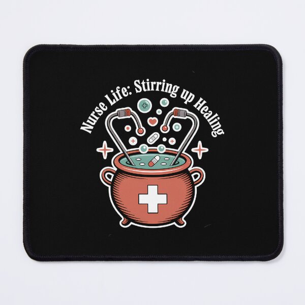 Item preview, Nurse Life Stirring Up Healing Funny Halloween Nurse Shirt designed and sold by Raw Tigers.