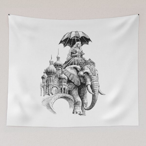 Item preview, Elephant Queen umbrella | QbxQ designed and sold by QbxQ.