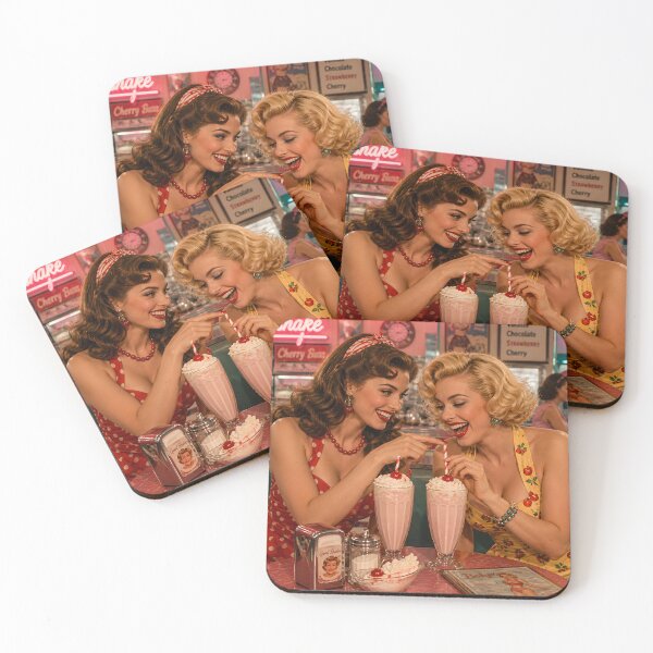 Item preview, Retro Pinup - First Date designed and sold by AiFantasticArt.
