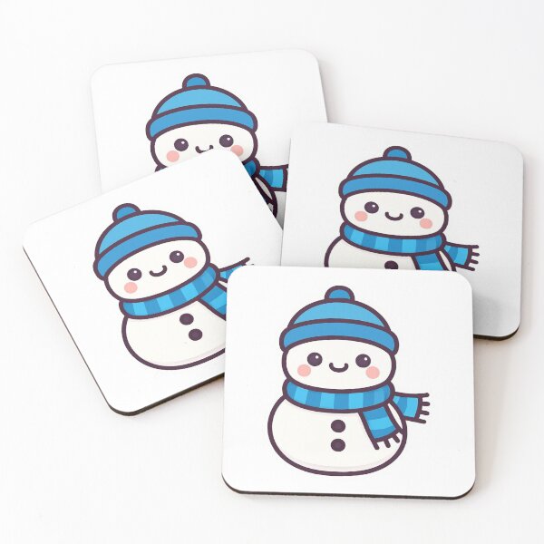 Item preview, Happy Snowman - Winter Holiday Sticker designed and sold by foryouandyours.