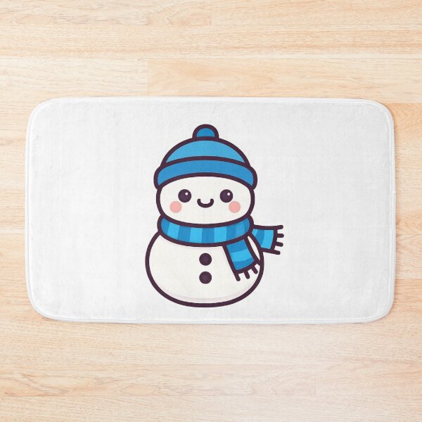 Item preview, Happy Snowman - Winter Holiday Sticker designed and sold by foryouandyours.