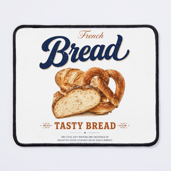 Item preview, French Bread Vintage Bakery Illustration designed and sold by AveniaOficial.